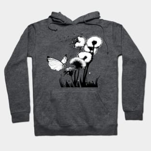 Dandelion Butterfly Hoodie